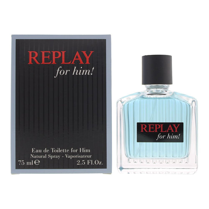 Replay For Him Eau de Toilette 75ml