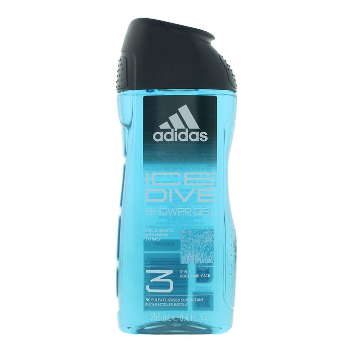 Adidas Ice Dive Refreshing Shower Gel 250ml For Men