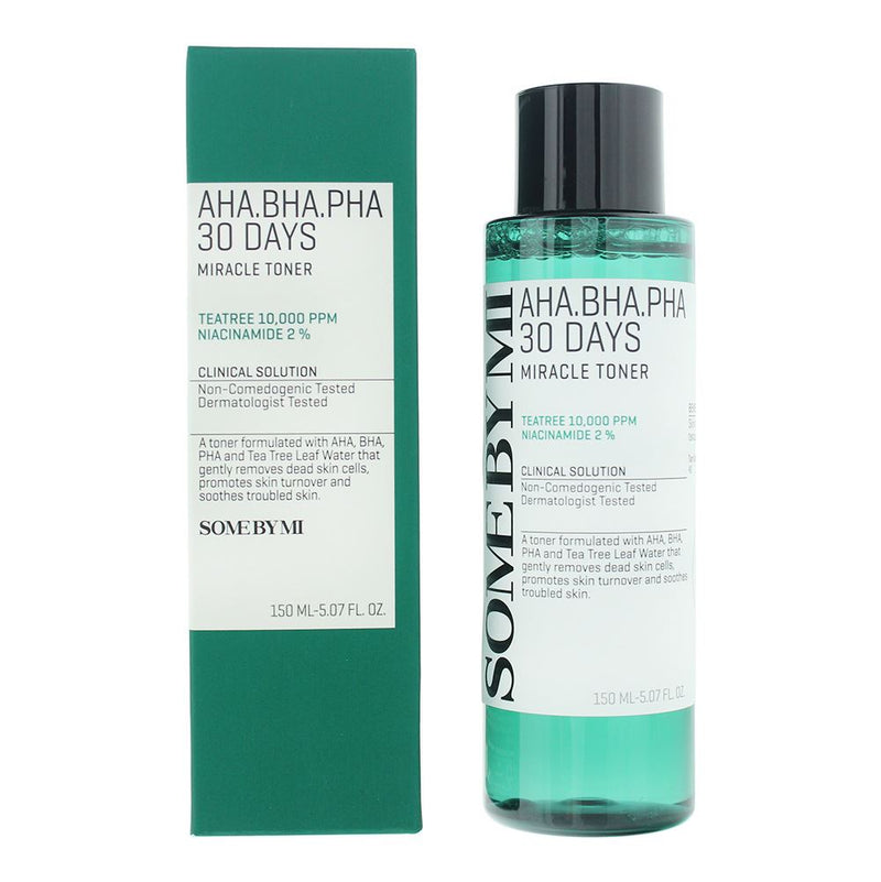 Some By Mi 30 Days AHA, BHA, PHA Miracle Toner 150ml For Women