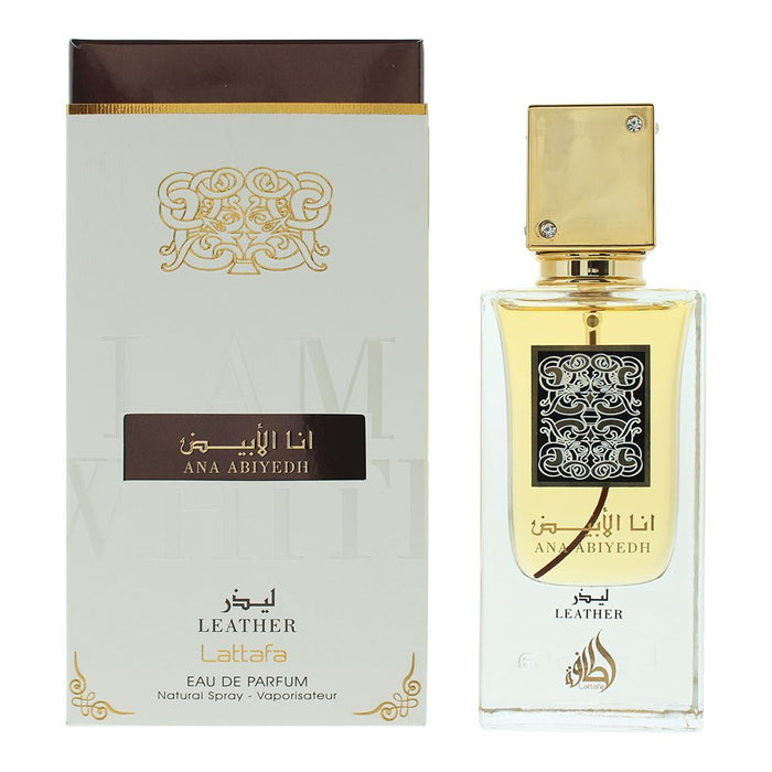 Lattafa Ana Abiyedh Leather Eau de Parfum 60ml Unisex Perfume