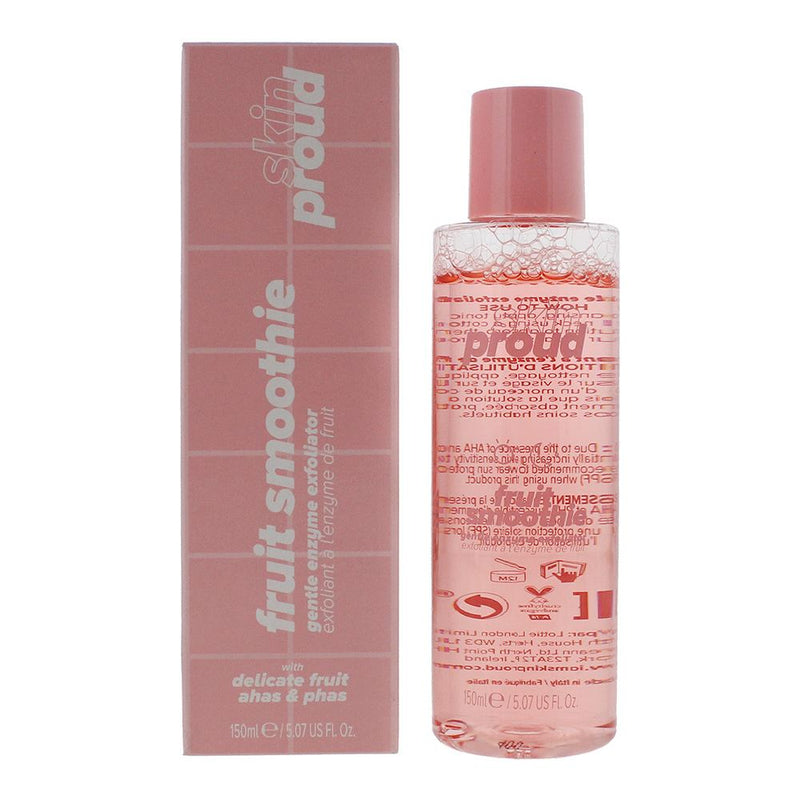 Skin Proud Fruit Smoothie Gentle Enzyme Exfoliator 150ml For Women
