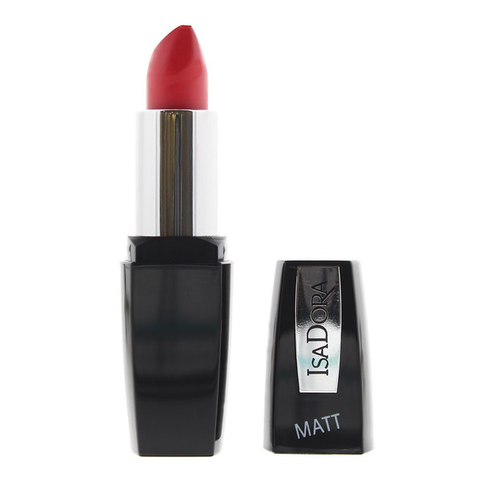 Isadora Perfect Matt 04 Hot Coral Lipstick 4.5g For Women