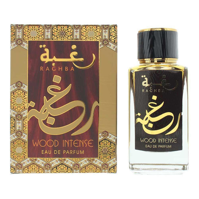 Lattafa Raghba Wood Intense Eau de Parfum 100ml Men Spray