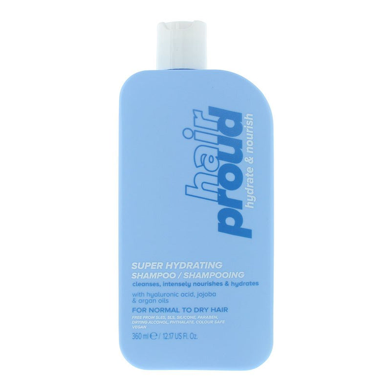 Hair Proud Super Hydrating Shampoo 360ml For Unisex