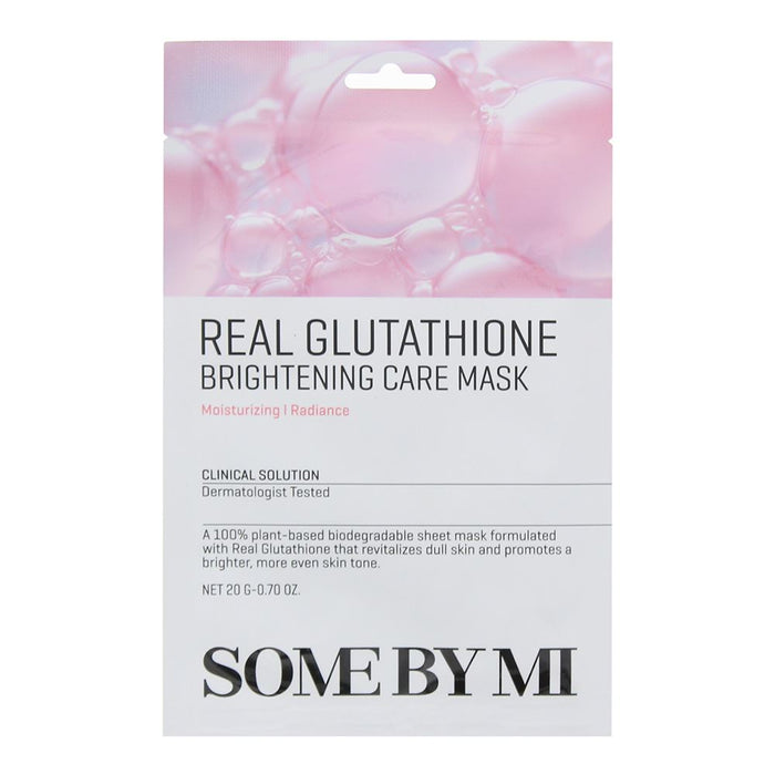 Some By Mi Real Glutathione Brightening Care Mask Sheet 1 x 20g For Women