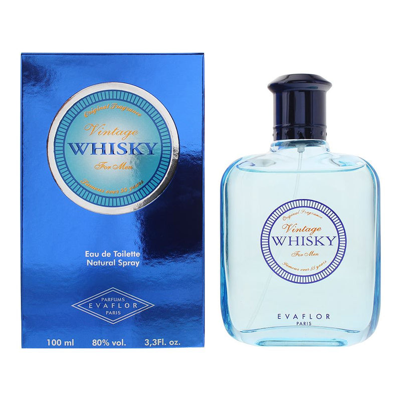 Evaflor Whisky Vntage For Men Eau De Toilette 100ml Men Spray