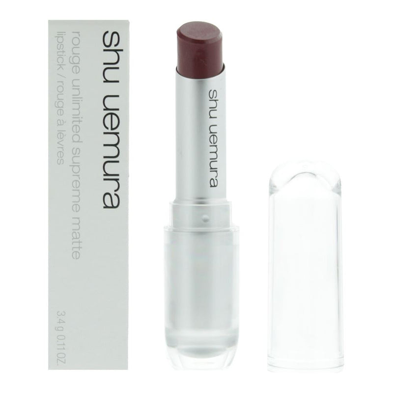 Shu Uemura Rouge Unlimited Supreme Matte M WN 285 Wine Lip Stick Gloss 3.4g