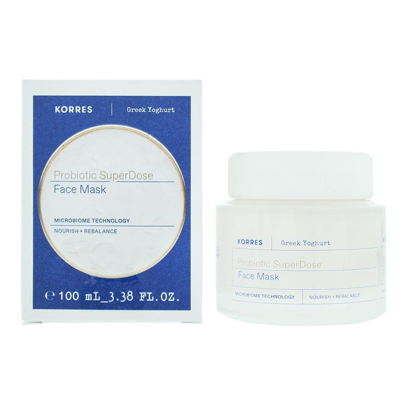 Korres Greek Yoghurt Probiotic Face Mask 100ml For Women