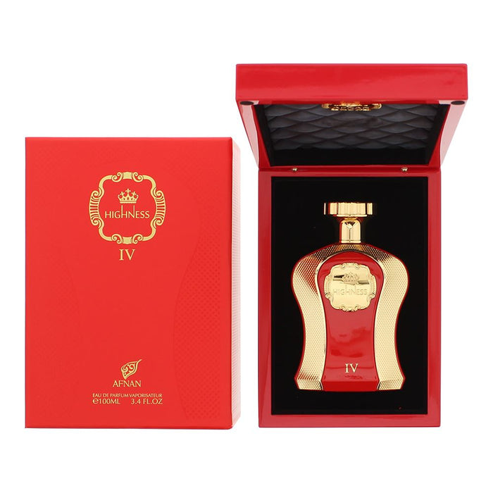 Afnan Highness IV Red Eau de Parfum 100ml Unisex Spray
