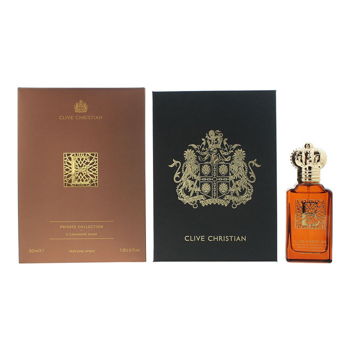 Clive Christian Private Collection E Cashmere Musk EDP 50ml Spray For Unisex NEW