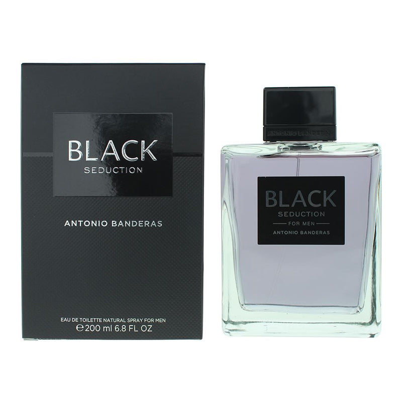 Antonio Banderas Black Seduction Eau De Toilette 200ml Men Spray