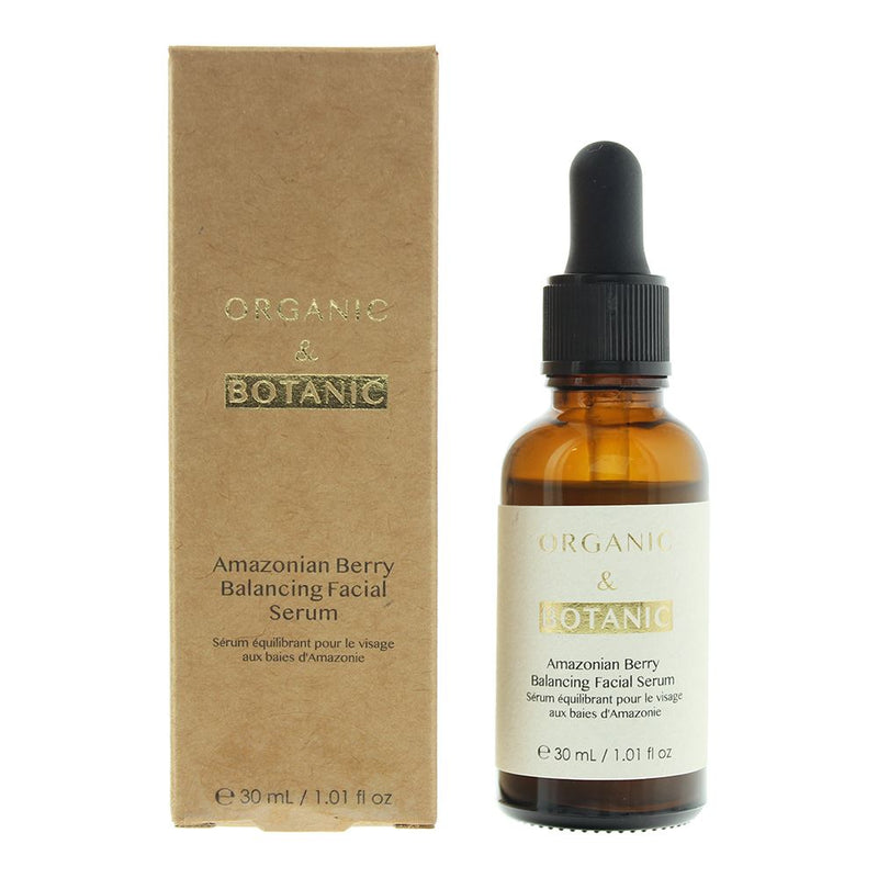 Organic Botanic Amazonian Berry Balancing Facial Serum 30ml For Women