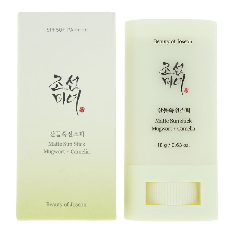 Beauty Of Joseon Matte Sun Stick Mugwort  Camelia SPF 50 PAﯯ Stick 18g