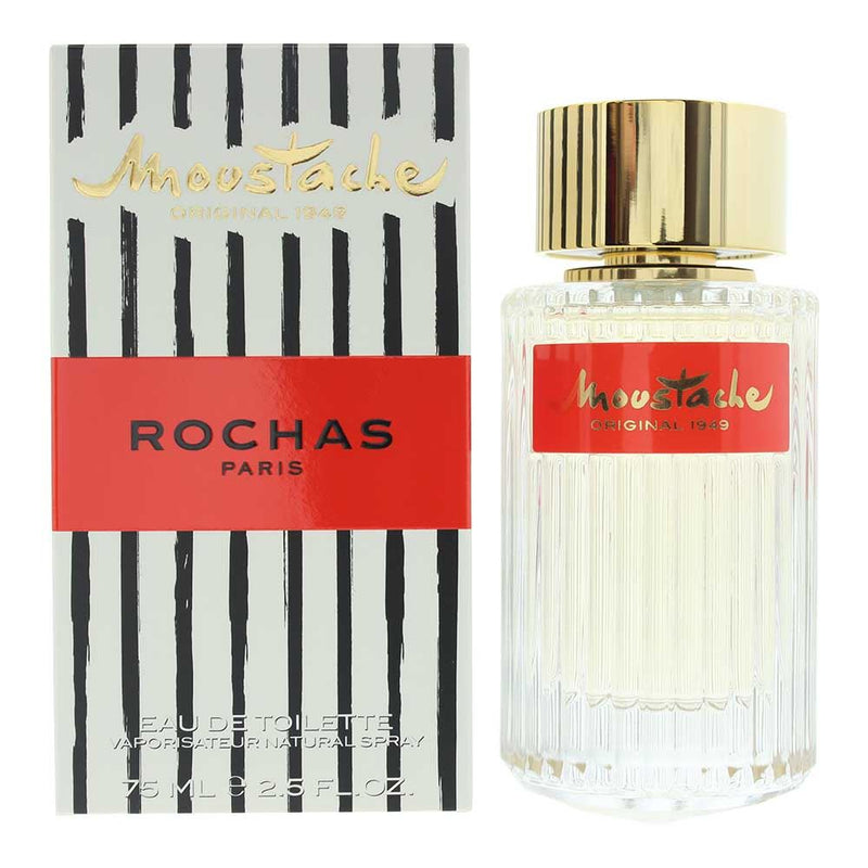 Rochas Moustache Eau De Toilette 75ml Men Spray