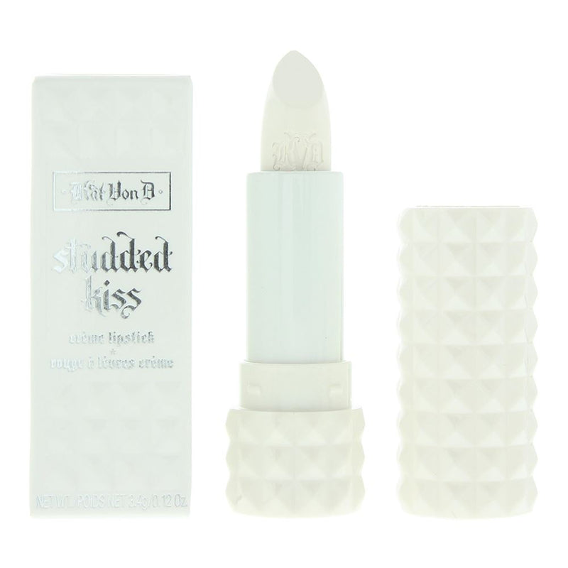 KVD Studded Kiss Creme White Out Lipstick 3.4g For Women
