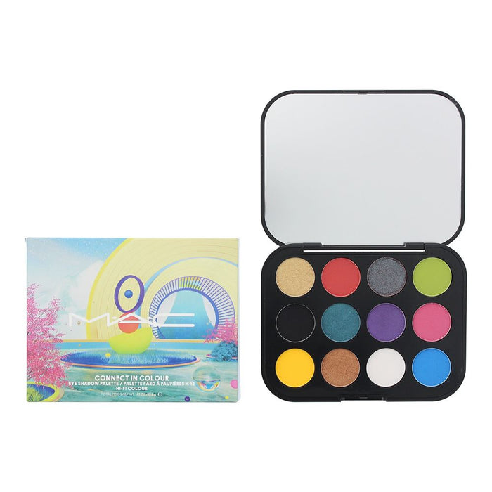 MAC Connect In Colour Eye Shadow Palette Hi-Fi 12.2g For Women