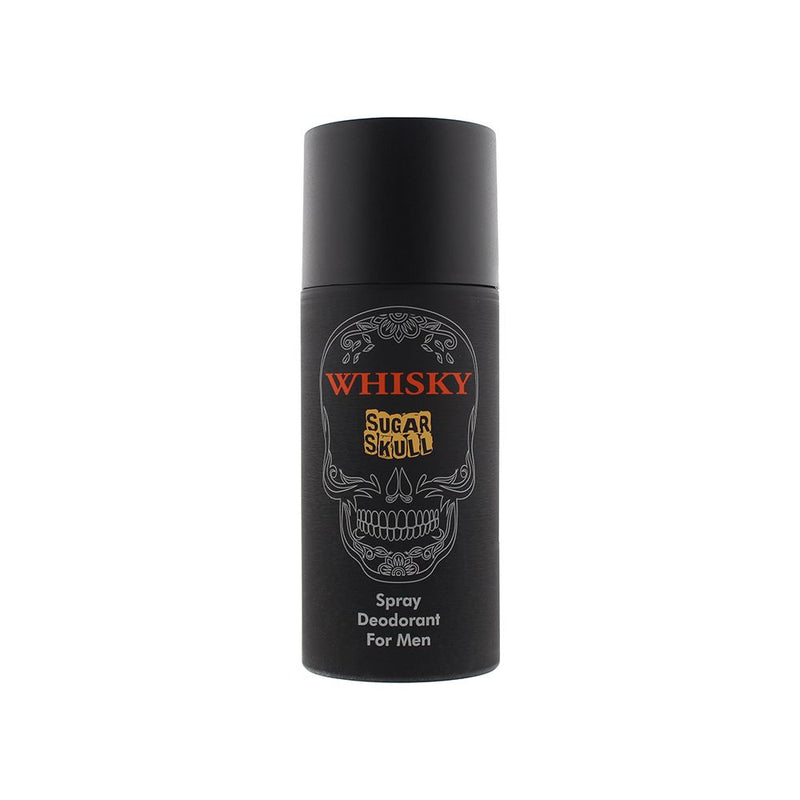 Evaflor Whisky Sugar Skull Deodorant Spray 150ml For Men
