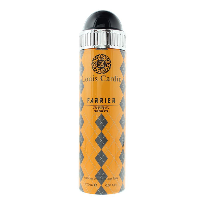 Louis Cardin Farrier Deodorant Spray 200ml For Men Him Brand NEW