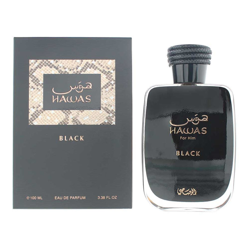 Rasasi Hawas Black Eau De Parfum 100ml for Men