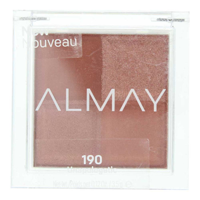 Almay 190 Unapologetic Eye Shadow Quad 3.5g For Women