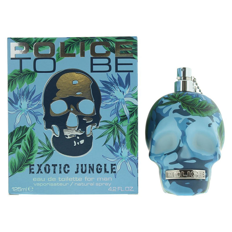 Police To Be Exotic Jungle Eau de Toilette For Man 125ml Men Spray