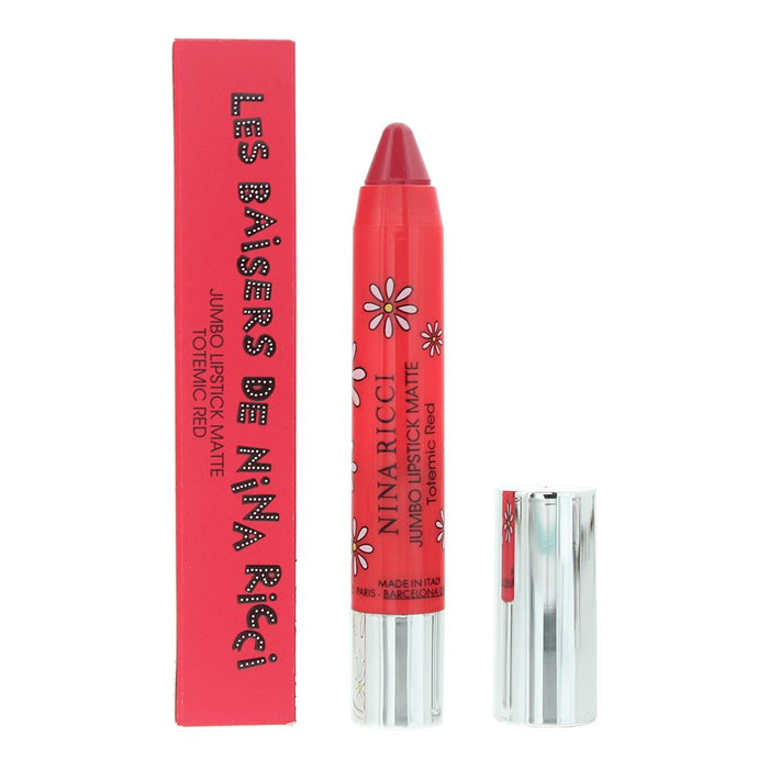 Nina Ricci Jumbo Matte Totemic Red Lipstick 2.5g For Women