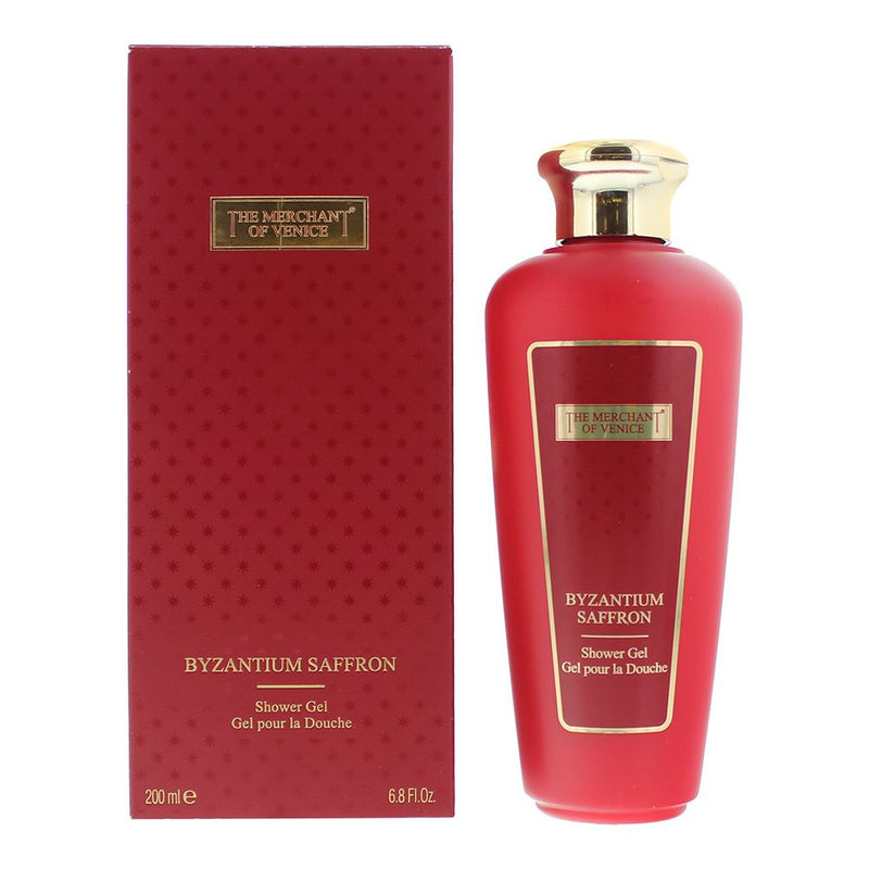 The Merchant Of Venice Byzantium Saffron Shower Gel 200ml