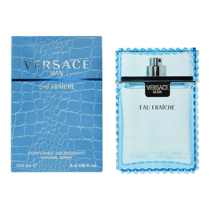 Versace Man Eau Fraiche Perfumed Deodorant 100ml For Men