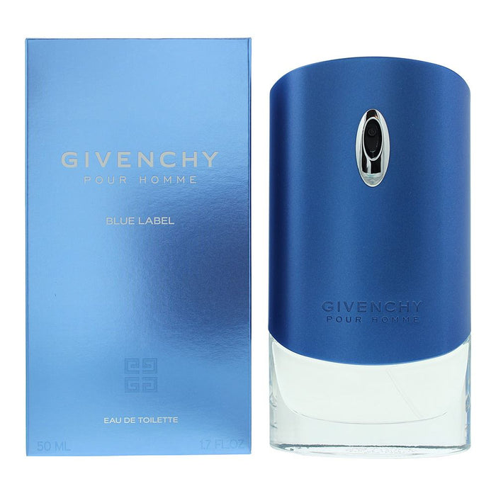 Givenchy Pour Homme Blue Label Eau De Toilette 50ml Men Spray
