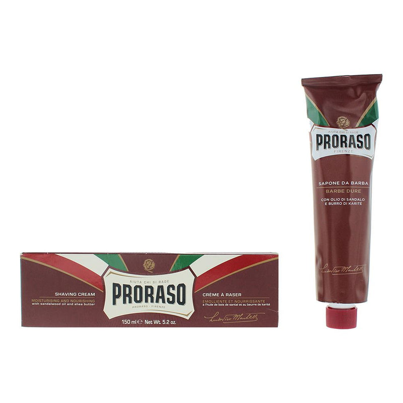 Proraso Shaving Cream Coarse Beards 150ml For Men