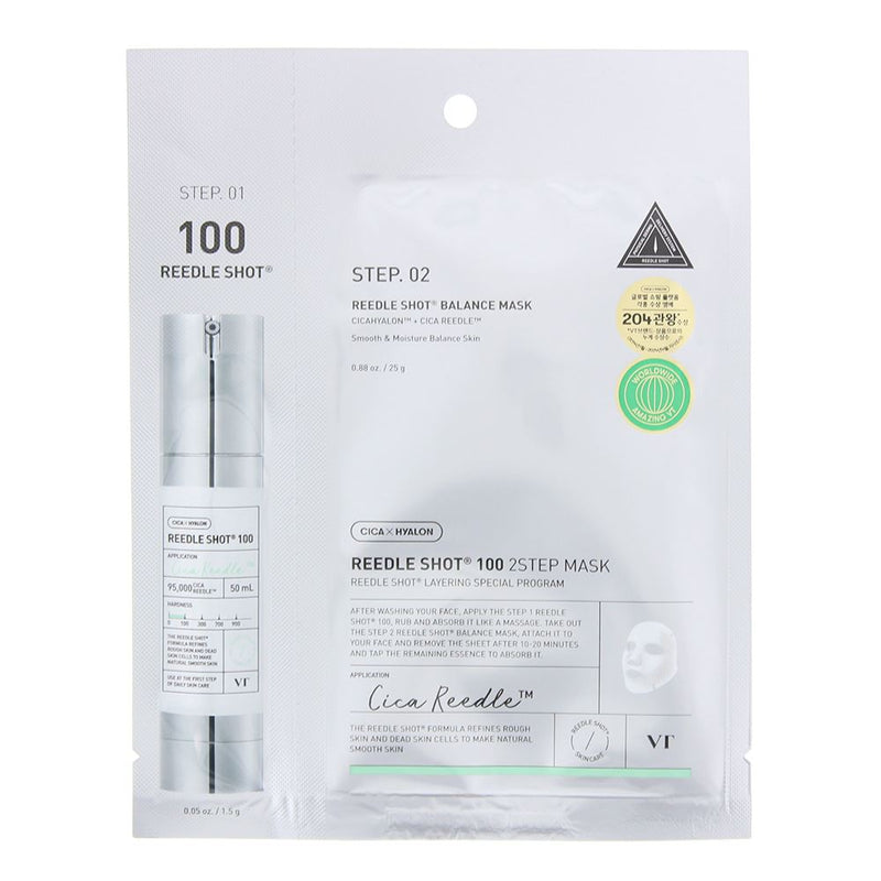 VT Cosmetics Reedle Shot 100 2 Step Mask 26.5g For Women