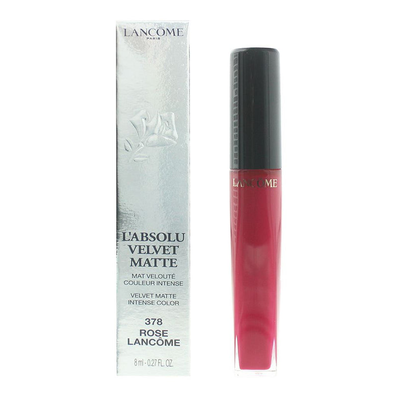 Lancome L'Absolu Velvet Matte 378 Rose Lip Gloss 8ml