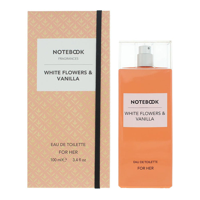 Notebook White Flowers  Vanilla Eau de Toilette 100ml For Women