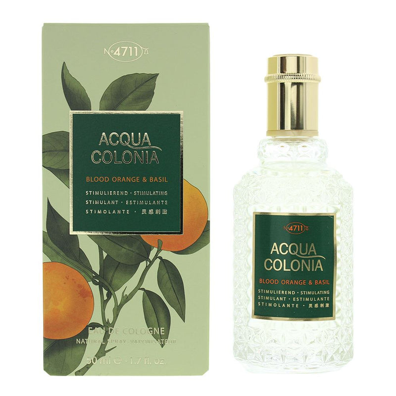 4711 Acqua Colonia Blood Orange Basil Eau de Cologne 50ml For Unisex
