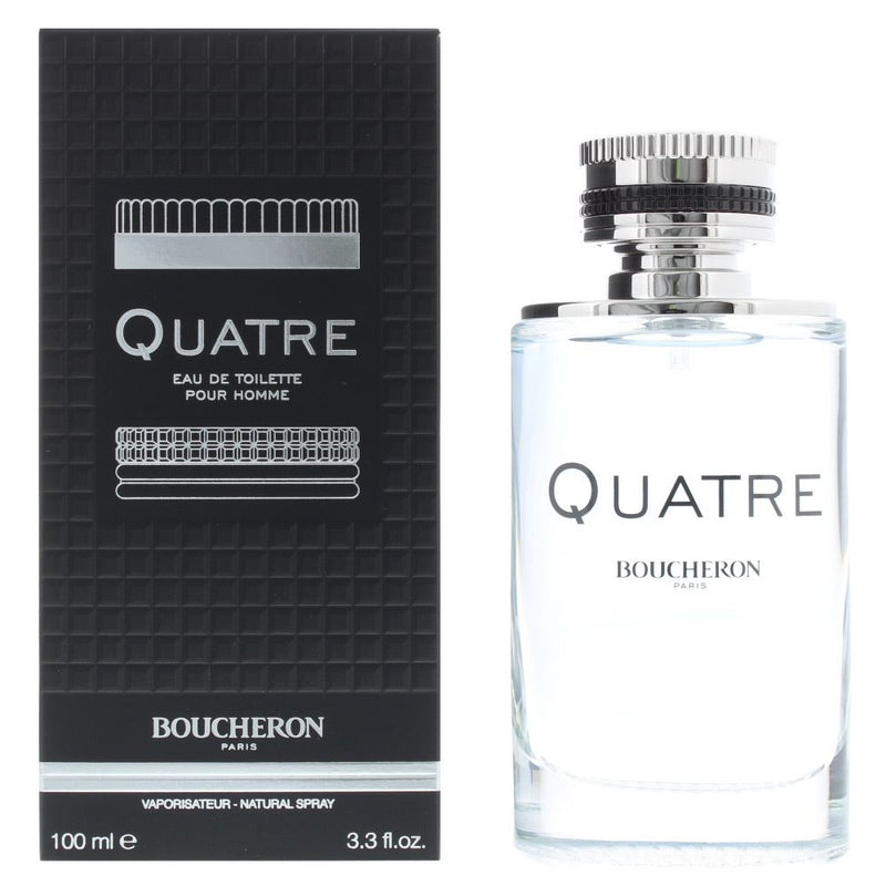 Boucheron Quatre Homme Eau de Toilette 100ml Men Spray