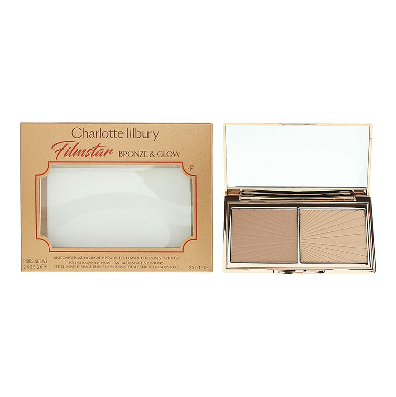 Charlotte Tilbury Filmstar Bronz Contour And Highlighting Palette 2 x 3.5g