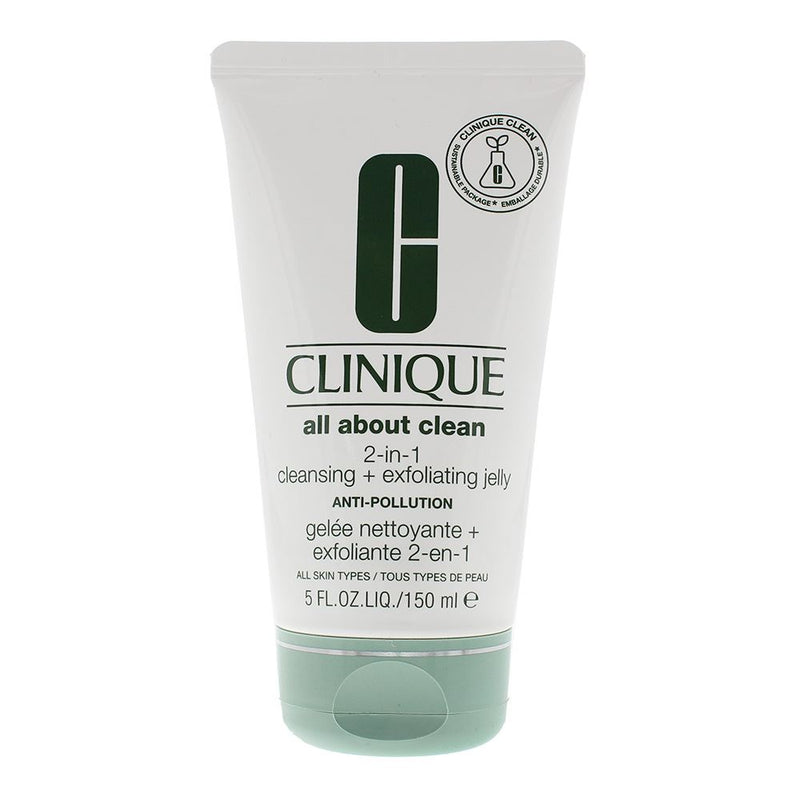 Clinique All About Clean 2-In-1 Cleansing  Exfoliating Jelly 150ml