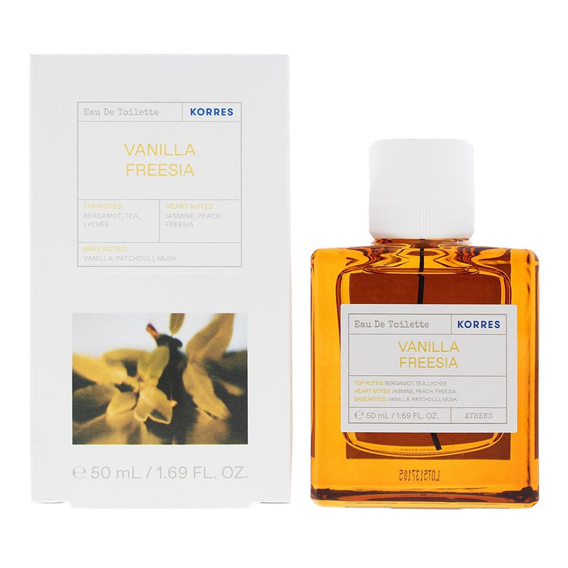 Korres Vanilla Freesia Eau de Toilette 50ml Women Spray