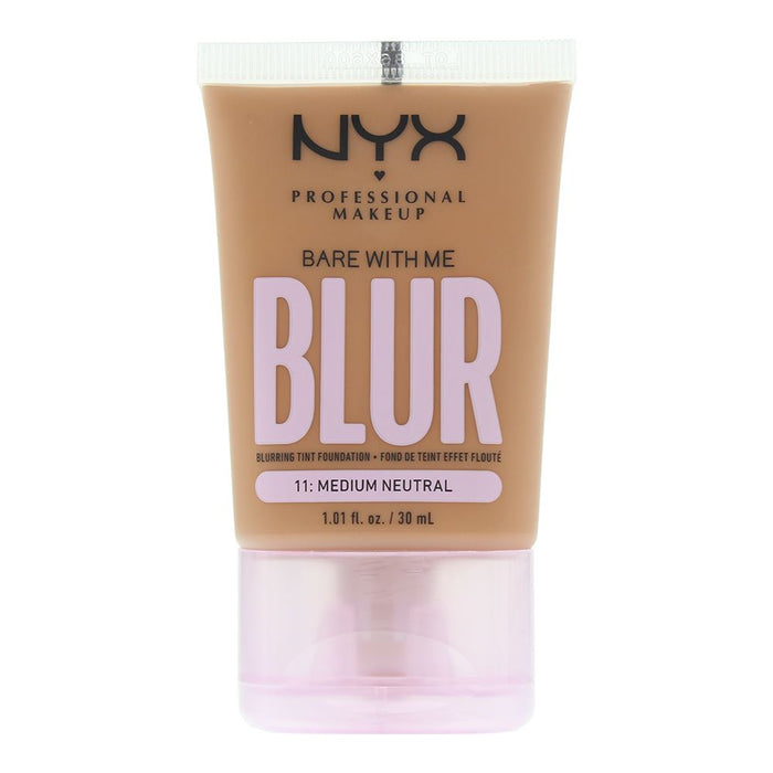 NYX Bare With Me Blur 11 Medium Neutral Foundation 30ml For Women