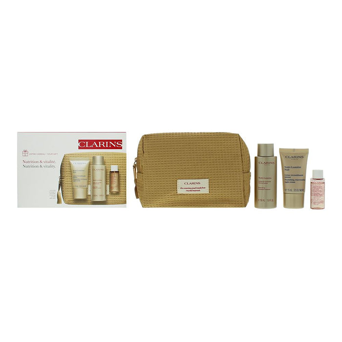 Clarins Nutri-Lumiere 3 Piece Gift Set For Women