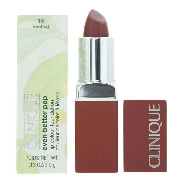 Clinique Even Better Pop Lip Colour Foundation 14 Nestled 3.9g For Women