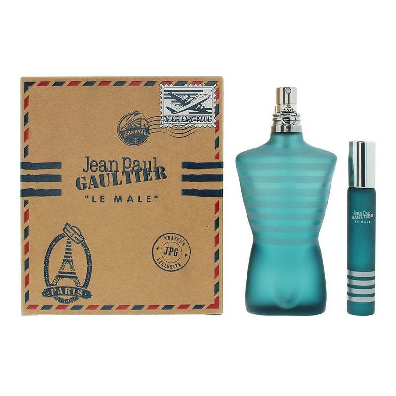 Jean Paul Gaultier Le Male 2 Piece Gift Set: EDT 125ml - EDT 20ml For Men