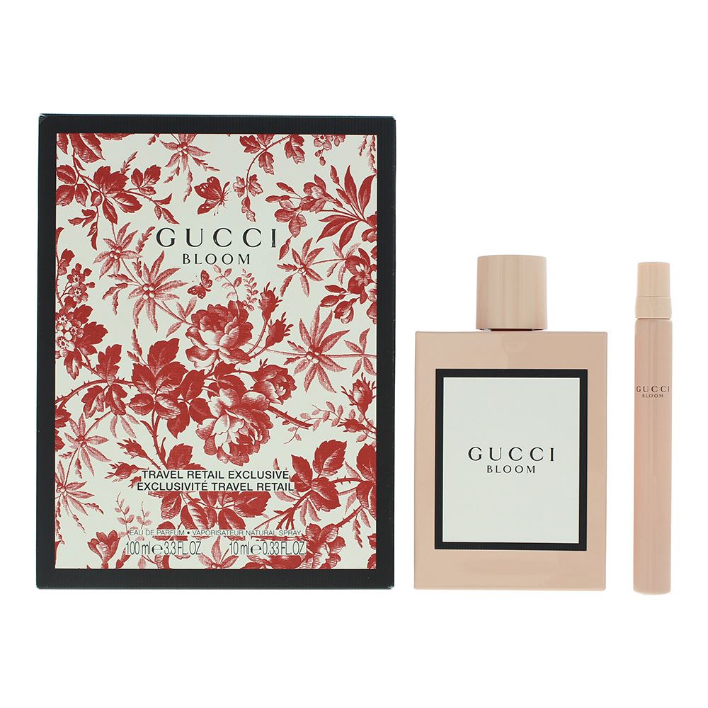 Gucci Bloom Piece Gift Set: EDP 100ml EDP 10ml Women Spray