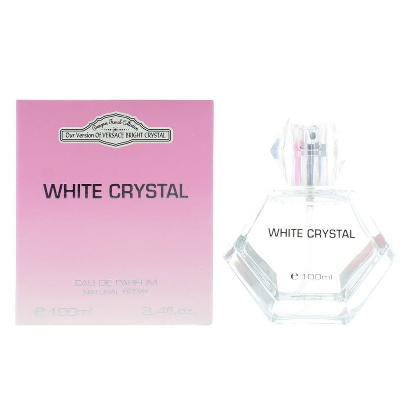 Designer French Collection White Crystal Eau de Parfum 100ml Women Spray