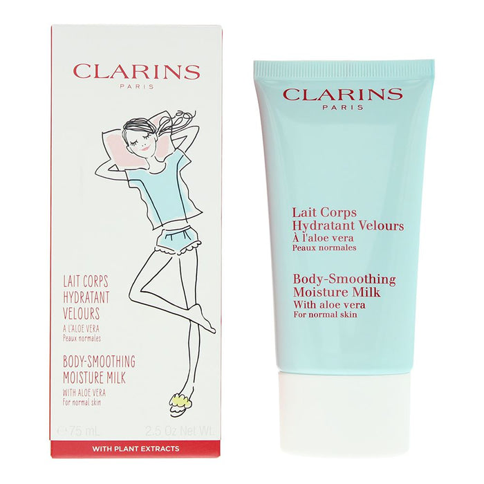 Clarins Body Smoothng Moisturising Milk 75ml For Women