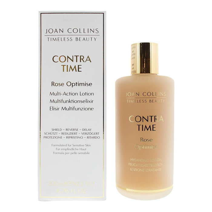 Joan Collins Contra Time Rose Optimise Multi-Action Lotion 200ml For Women