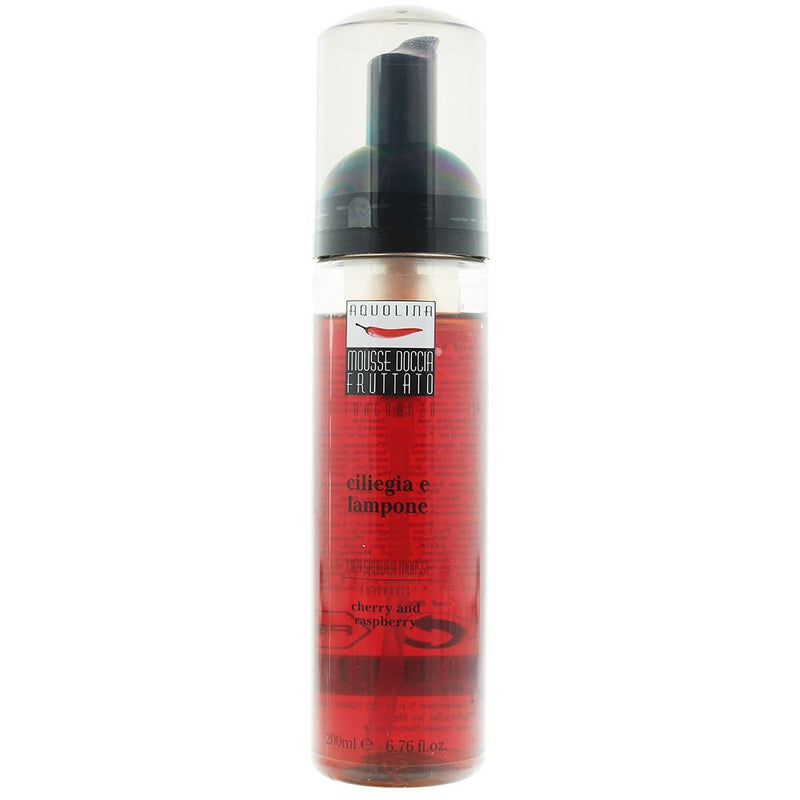 Aquolina Cherry And Raspberry Shower Mousse 200ml Women