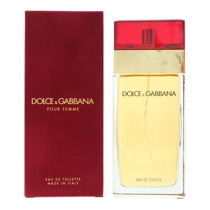Dolce & Gabbana Eau De Toilette 100ml Spray For Her Women