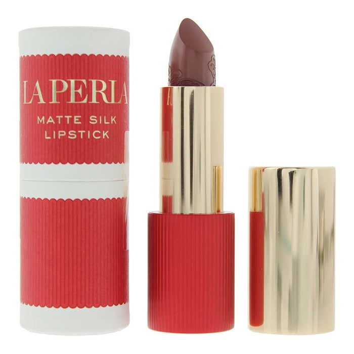 La Perla Matte Silk 111 Auburn Red Lipstick 3.5g For Women