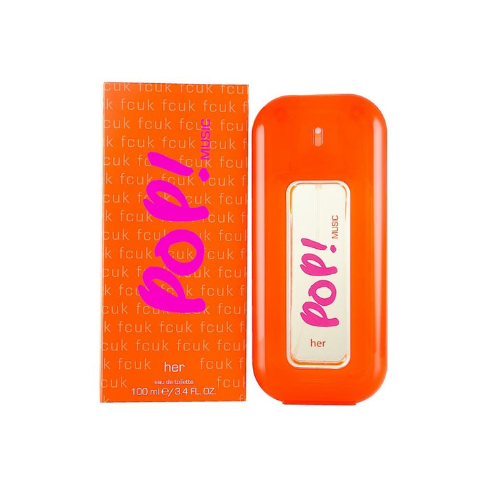 Fcuk Pop Music Eau de Toilette 100ml Women Spray